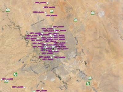 Riyadh Obstacles Map